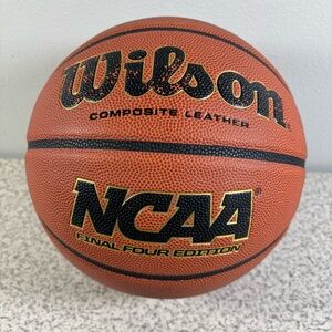 Wilson NCAA Final Four Edition Composite Leather Basketball WTB1233N 29.5" Sz 7
